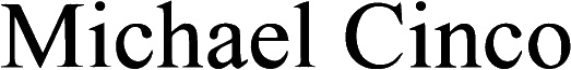 Michael Cinco