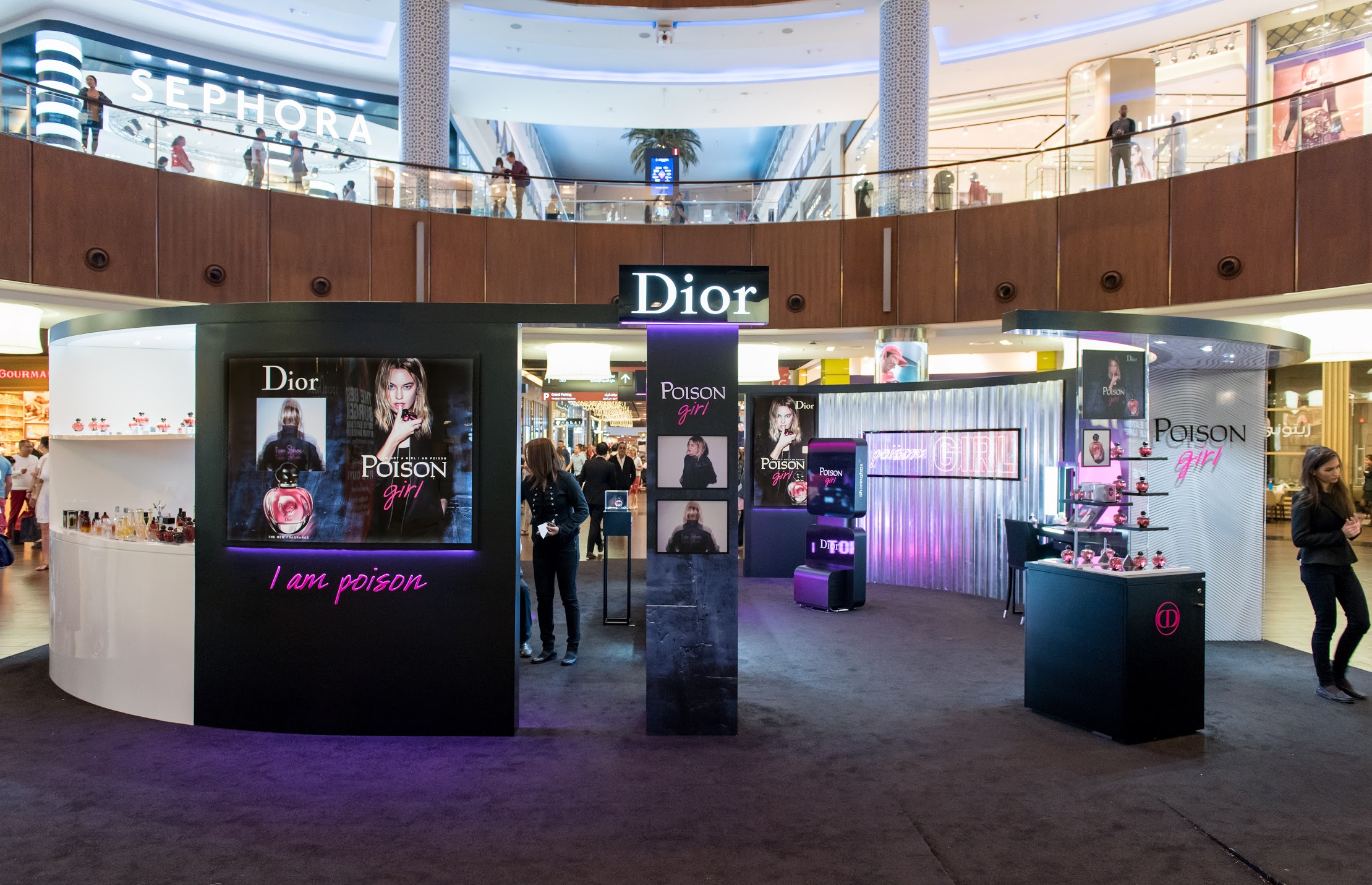 Dior — Poison Podium Dubai Mall