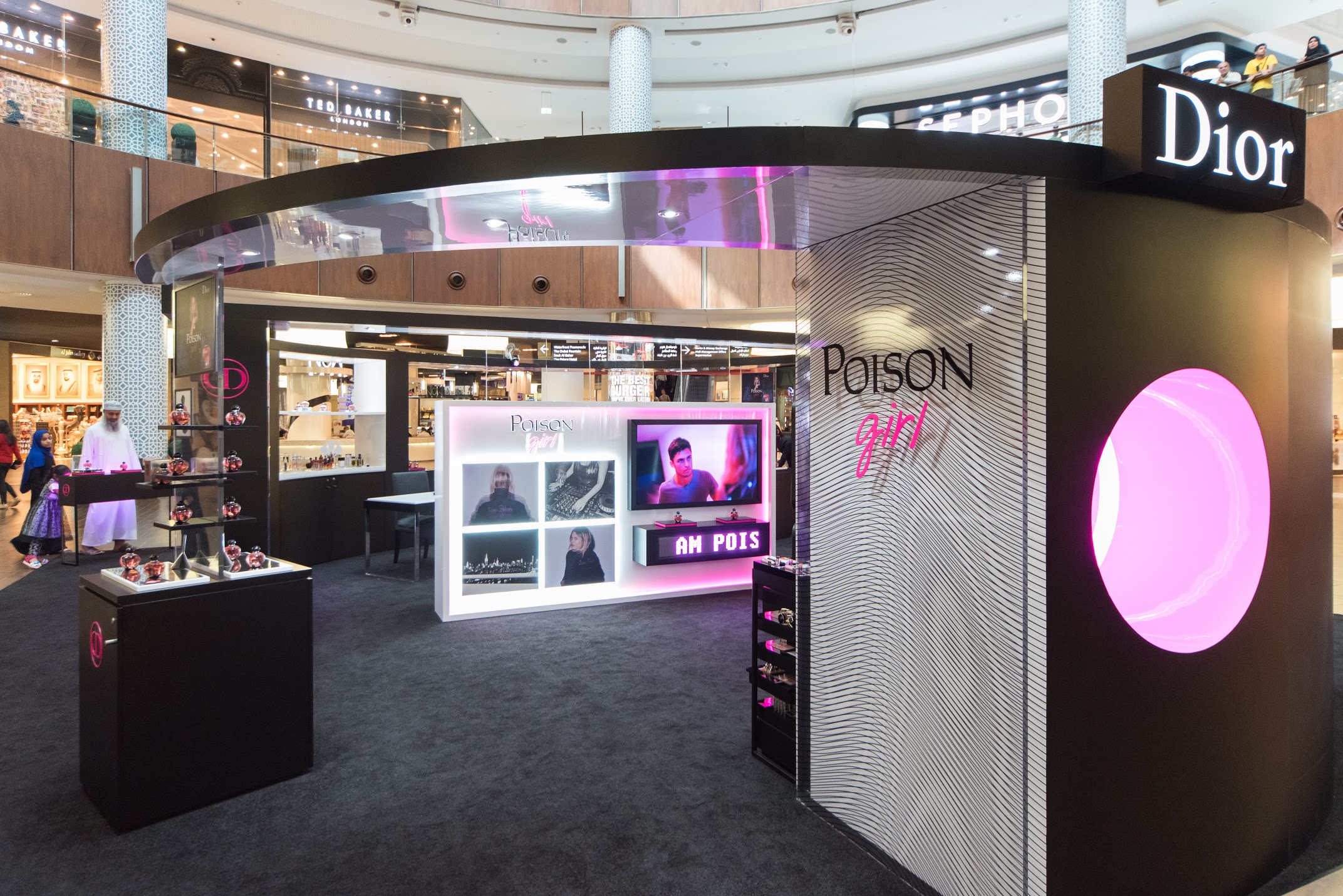 Dior — Poison Podium Dubai Mall